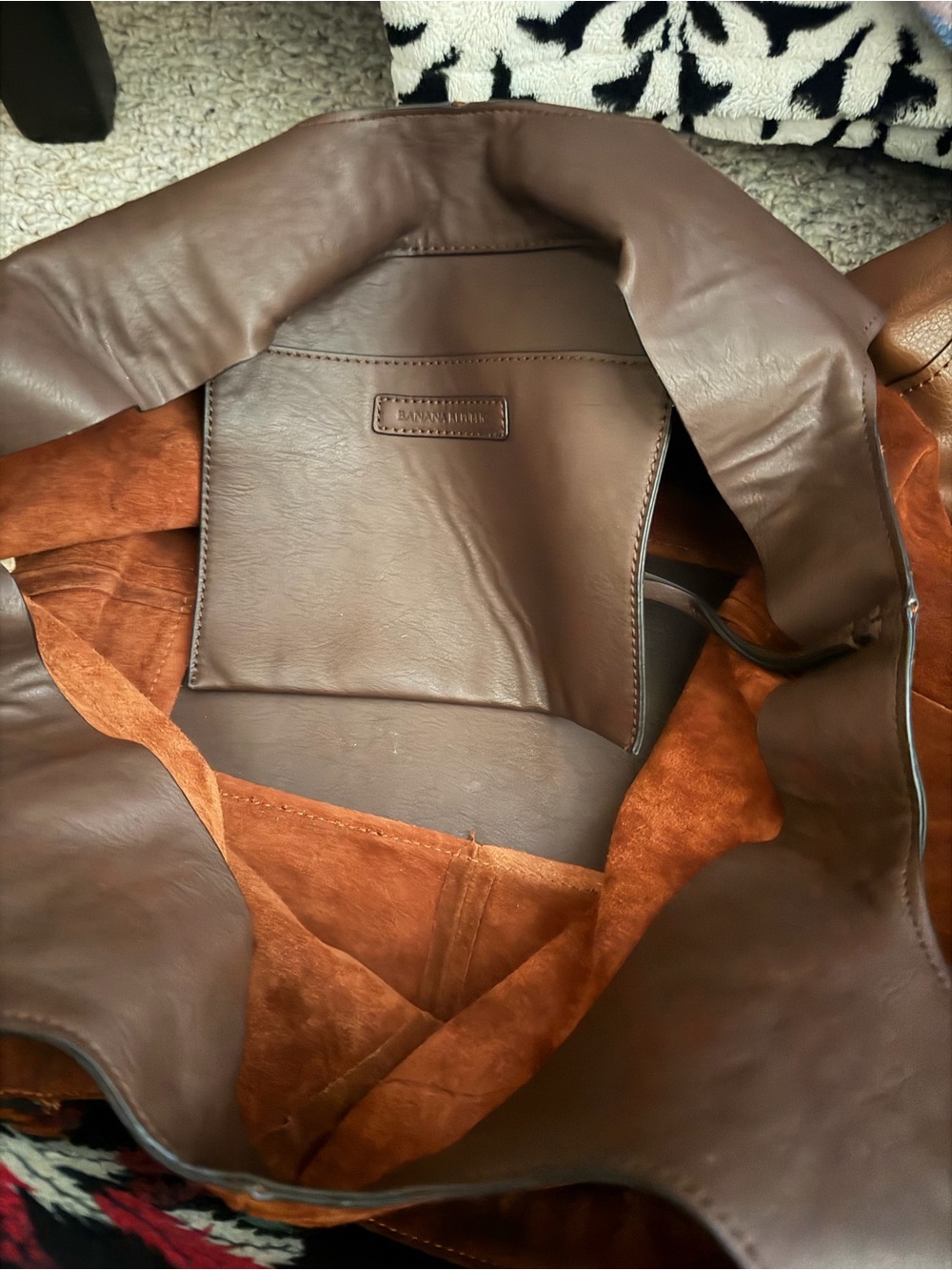 Banana Republic Brown Saude Shoulder Bag - Picture 6 of 12